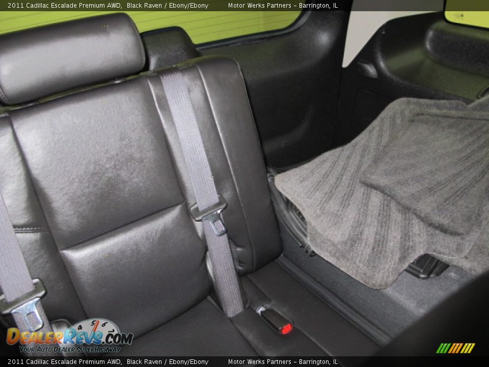 2011 Cadillac Escalade Premium AWD Black Raven / Ebony/Ebony Photo #21