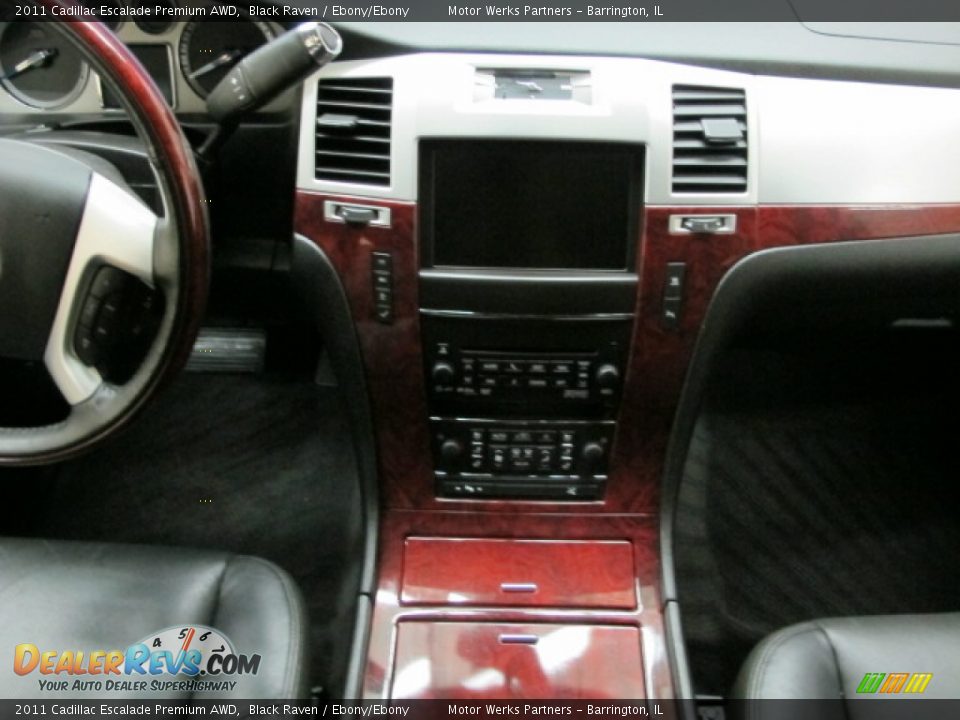 2011 Cadillac Escalade Premium AWD Black Raven / Ebony/Ebony Photo #27
