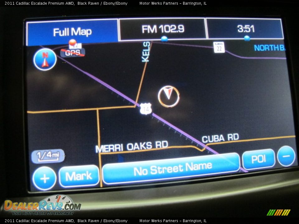 2011 Cadillac Escalade Premium AWD Black Raven / Ebony/Ebony Photo #33