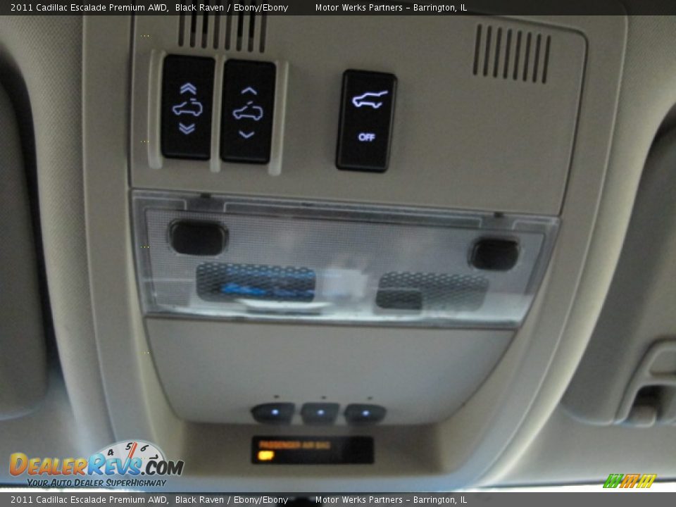 2011 Cadillac Escalade Premium AWD Black Raven / Ebony/Ebony Photo #35
