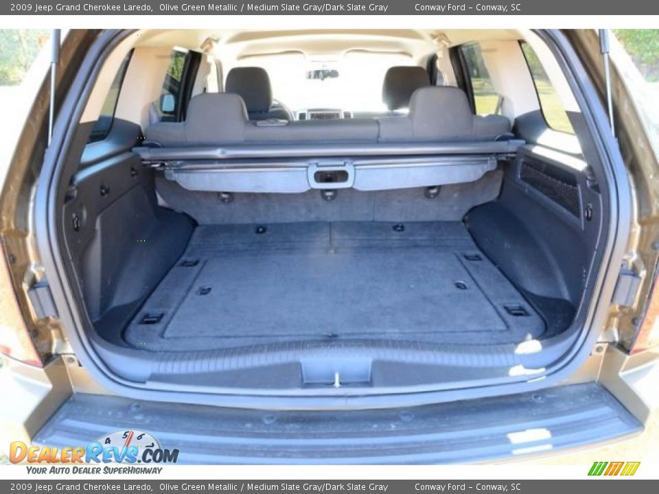 2009 Jeep Grand Cherokee Laredo Olive Green Metallic / Medium Slate Gray/Dark Slate Gray Photo #15