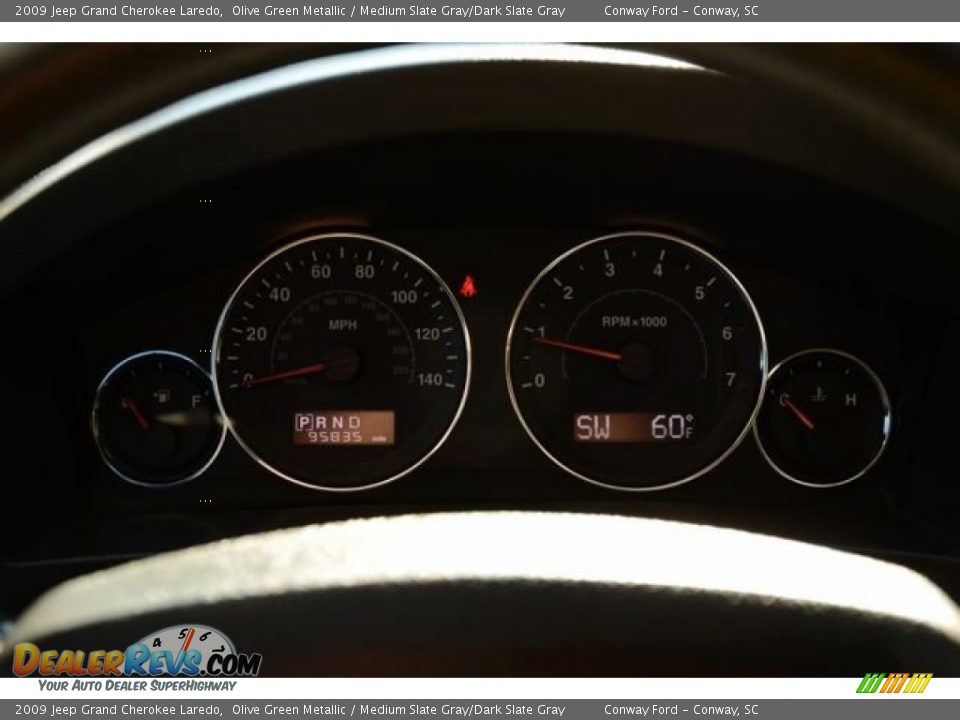 2009 Jeep Grand Cherokee Laredo Olive Green Metallic / Medium Slate Gray/Dark Slate Gray Photo #21