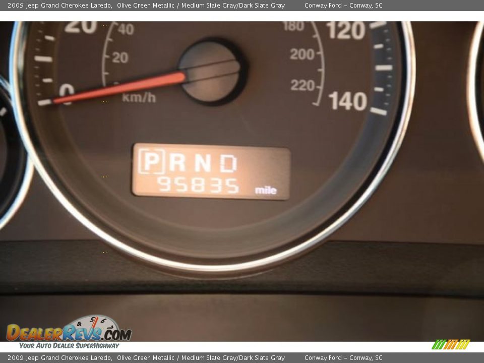 2009 Jeep Grand Cherokee Laredo Olive Green Metallic / Medium Slate Gray/Dark Slate Gray Photo #22