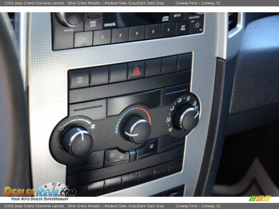 2009 Jeep Grand Cherokee Laredo Olive Green Metallic / Medium Slate Gray/Dark Slate Gray Photo #26