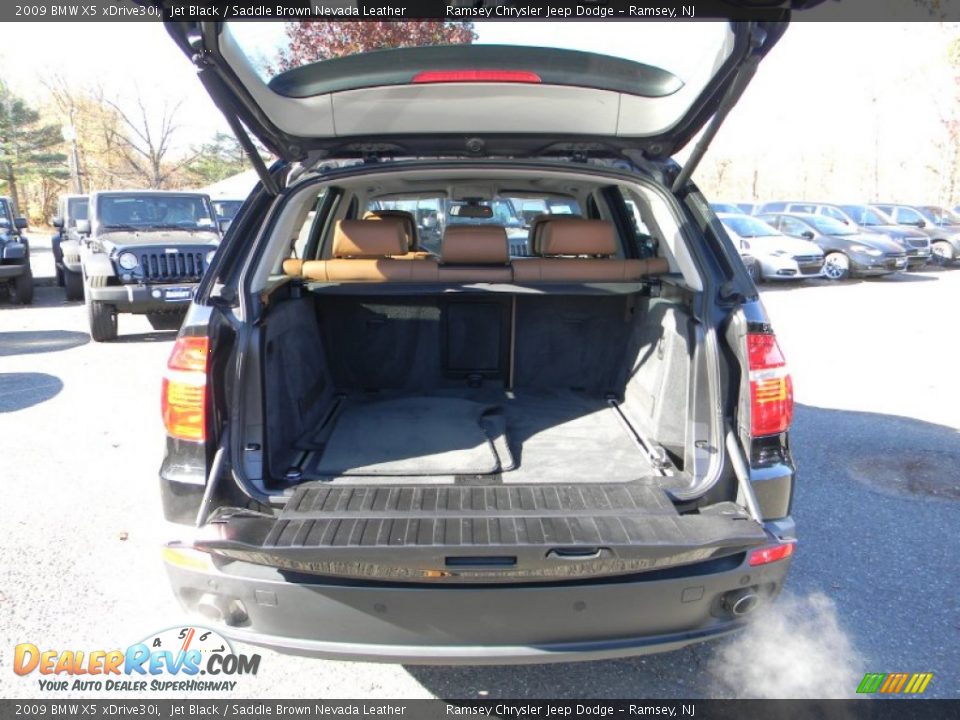 2009 BMW X5 xDrive30i Jet Black / Saddle Brown Nevada Leather Photo #7