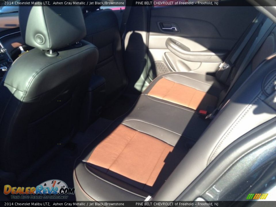 2014 Chevrolet Malibu LTZ Ashen Gray Metallic / Jet Black/Brownstone Photo #6