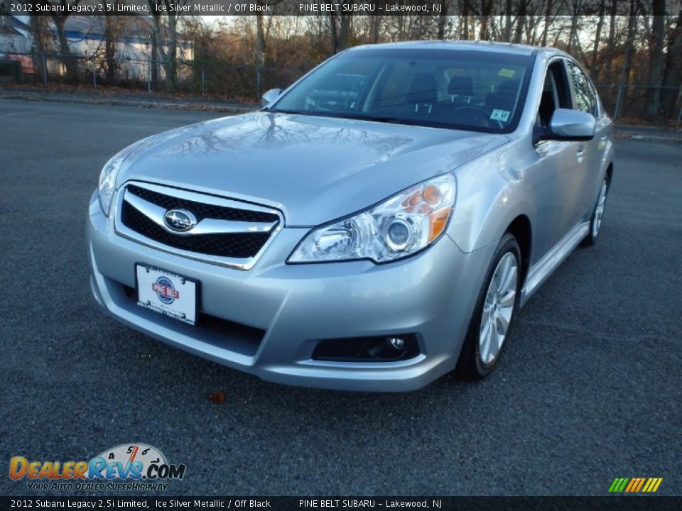 2012 Subaru Legacy 2.5i Limited Ice Silver Metallic / Off Black Photo #1