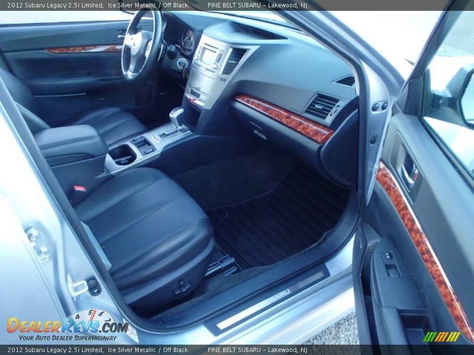 2012 Subaru Legacy 2.5i Limited Ice Silver Metallic / Off Black Photo #11