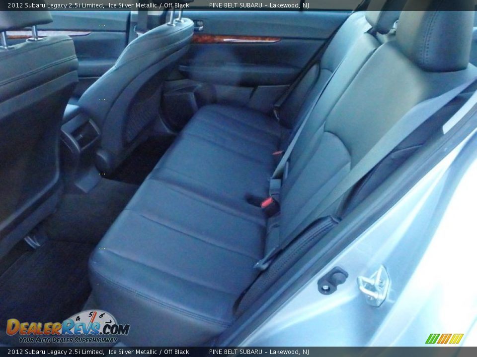 2012 Subaru Legacy 2.5i Limited Ice Silver Metallic / Off Black Photo #12