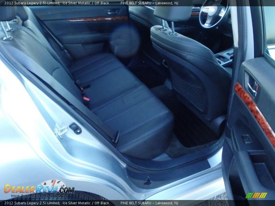 2012 Subaru Legacy 2.5i Limited Ice Silver Metallic / Off Black Photo #13