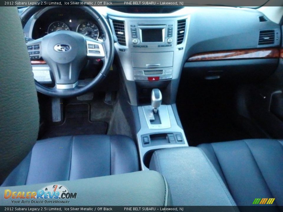 2012 Subaru Legacy 2.5i Limited Ice Silver Metallic / Off Black Photo #14