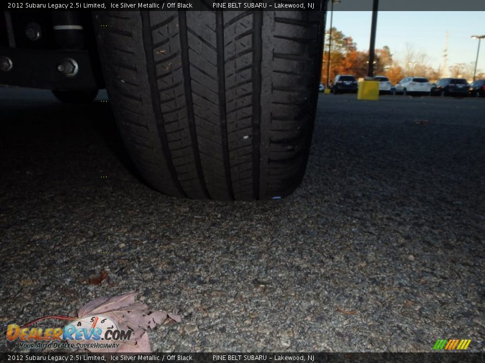 2012 Subaru Legacy 2.5i Limited Ice Silver Metallic / Off Black Photo #21