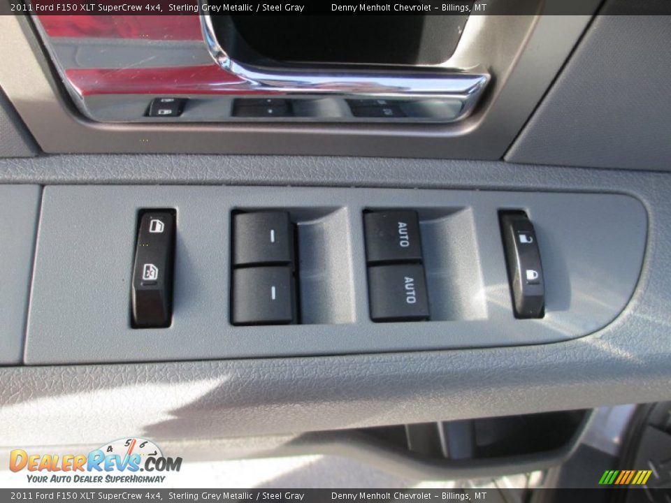 2011 Ford F150 XLT SuperCrew 4x4 Sterling Grey Metallic / Steel Gray Photo #12