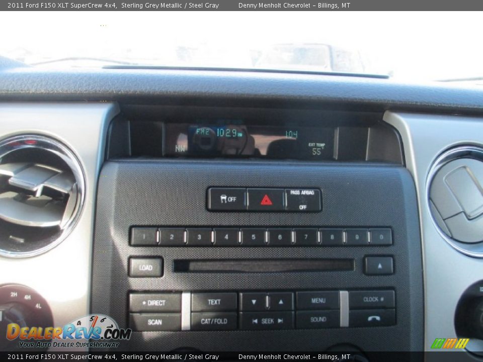 2011 Ford F150 XLT SuperCrew 4x4 Sterling Grey Metallic / Steel Gray Photo #15