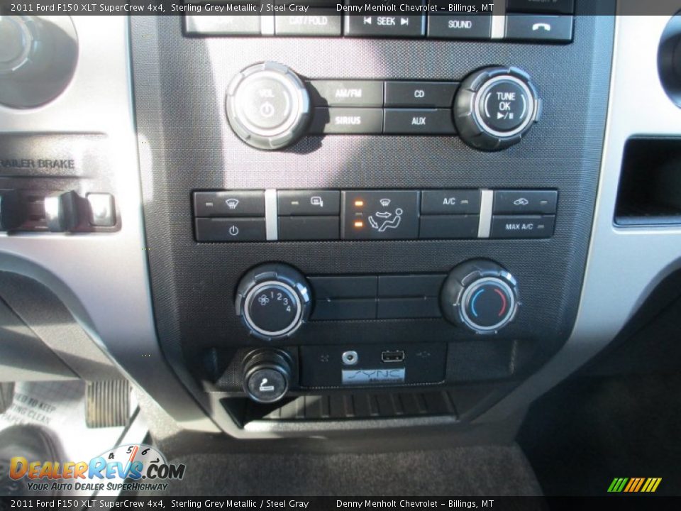 2011 Ford F150 XLT SuperCrew 4x4 Sterling Grey Metallic / Steel Gray Photo #16