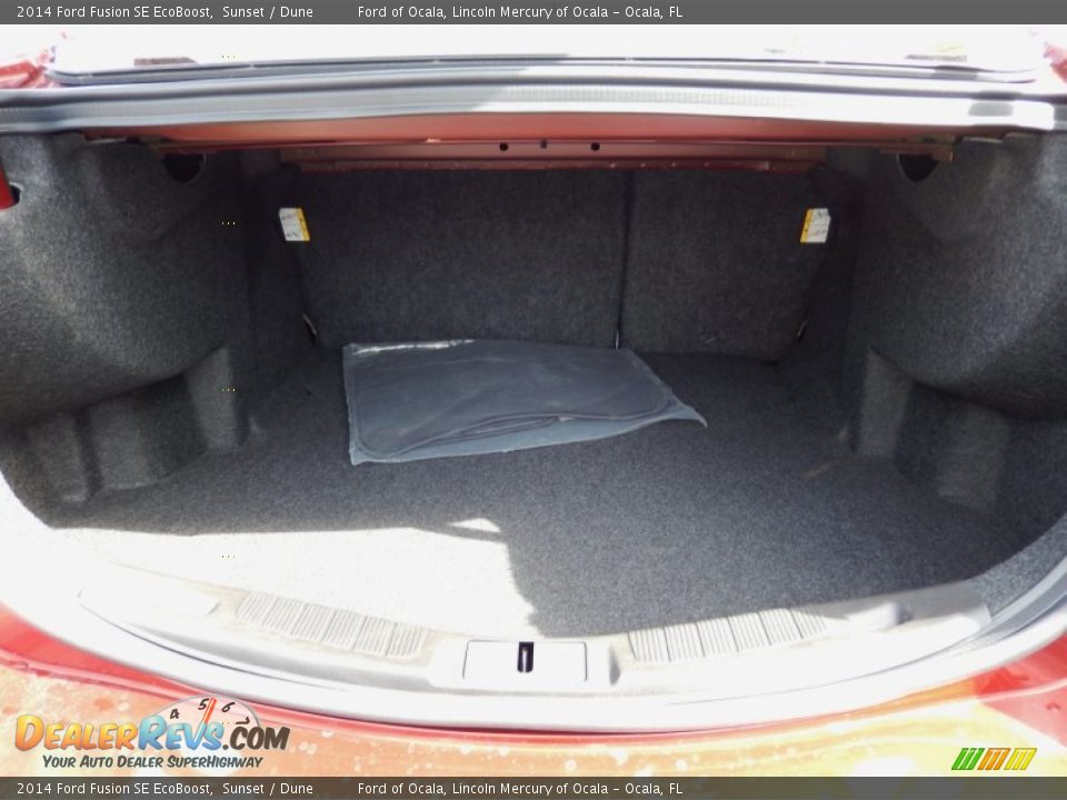 2014 Ford Fusion SE EcoBoost Sunset / Dune Photo #5