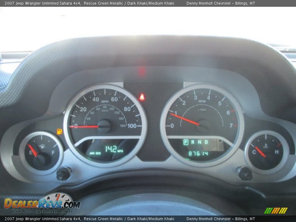 2007 Jeep Wrangler Unlimited Sahara 4x4 Rescue Green Metallic / Dark Khaki/Medium Khaki Photo #12