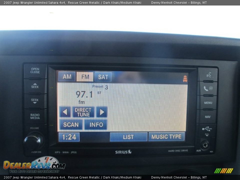 2007 Jeep Wrangler Unlimited Sahara 4x4 Rescue Green Metallic / Dark Khaki/Medium Khaki Photo #13