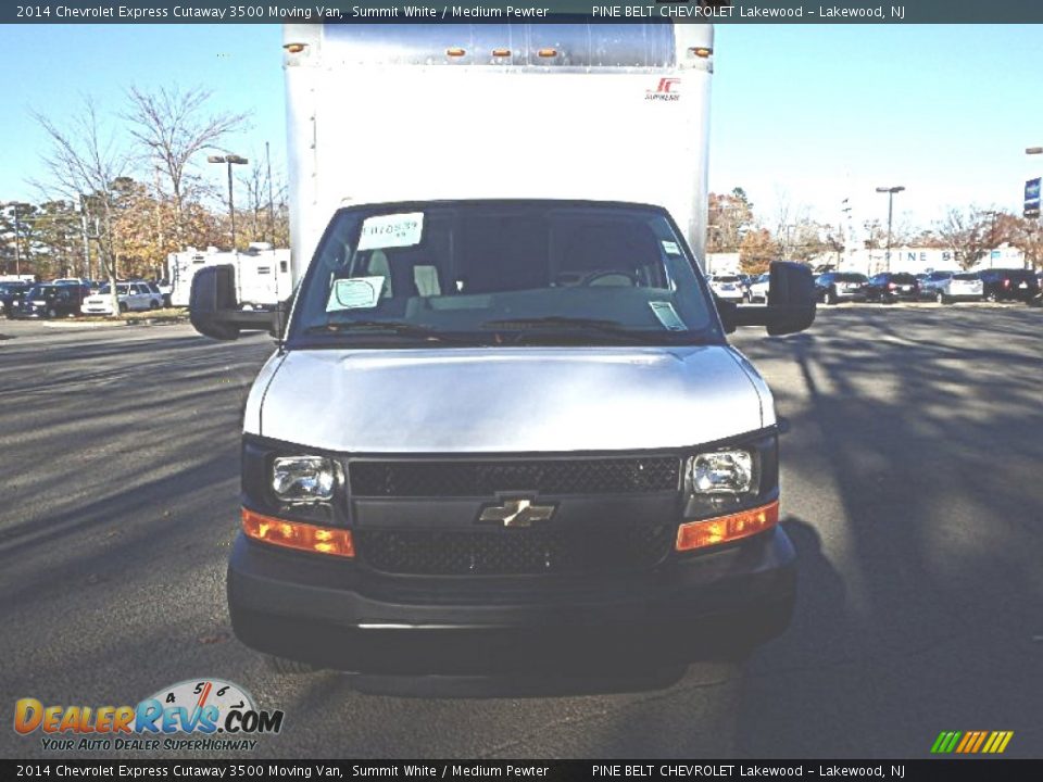 2014 Chevrolet Express Cutaway 3500 Moving Van Summit White / Medium Pewter Photo #2