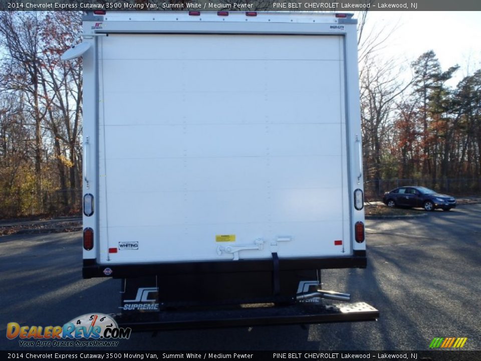 2014 Chevrolet Express Cutaway 3500 Moving Van Summit White / Medium Pewter Photo #8