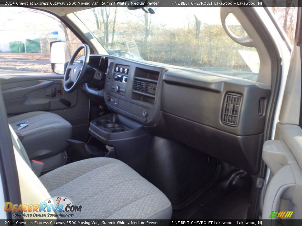 2014 Chevrolet Express Cutaway 3500 Moving Van Summit White / Medium Pewter Photo #11