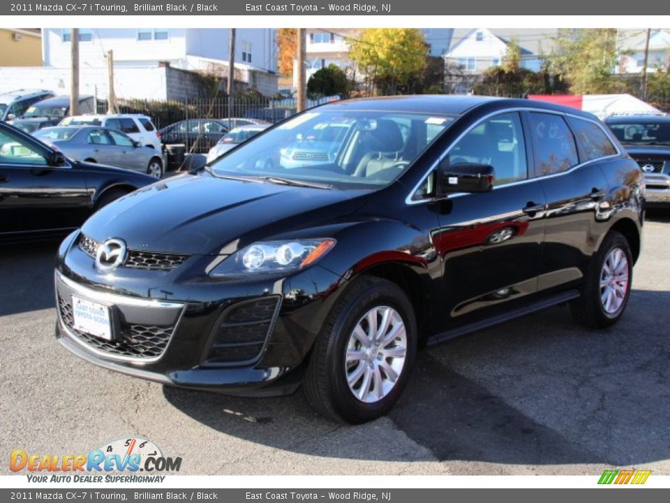 2011 Mazda CX-7 i Touring Brilliant Black / Black Photo #3