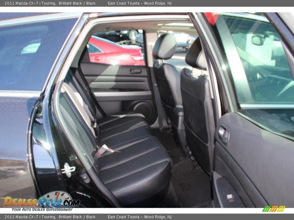 2011 Mazda CX-7 i Touring Brilliant Black / Black Photo #9