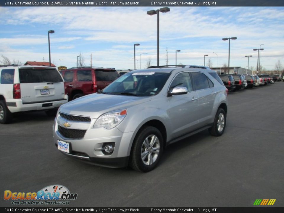 2012 Chevrolet Equinox LTZ AWD Silver Ice Metallic / Light Titanium/Jet Black Photo #2