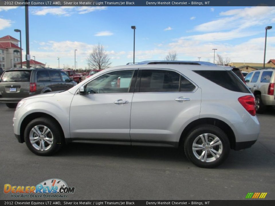 2012 Chevrolet Equinox LTZ AWD Silver Ice Metallic / Light Titanium/Jet Black Photo #3