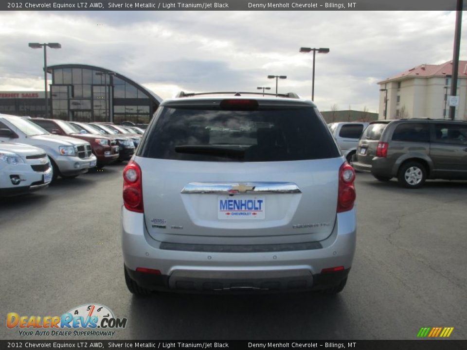 2012 Chevrolet Equinox LTZ AWD Silver Ice Metallic / Light Titanium/Jet Black Photo #5