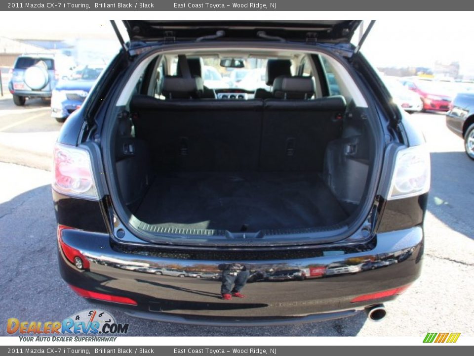 2011 Mazda CX-7 i Touring Brilliant Black / Black Photo #14