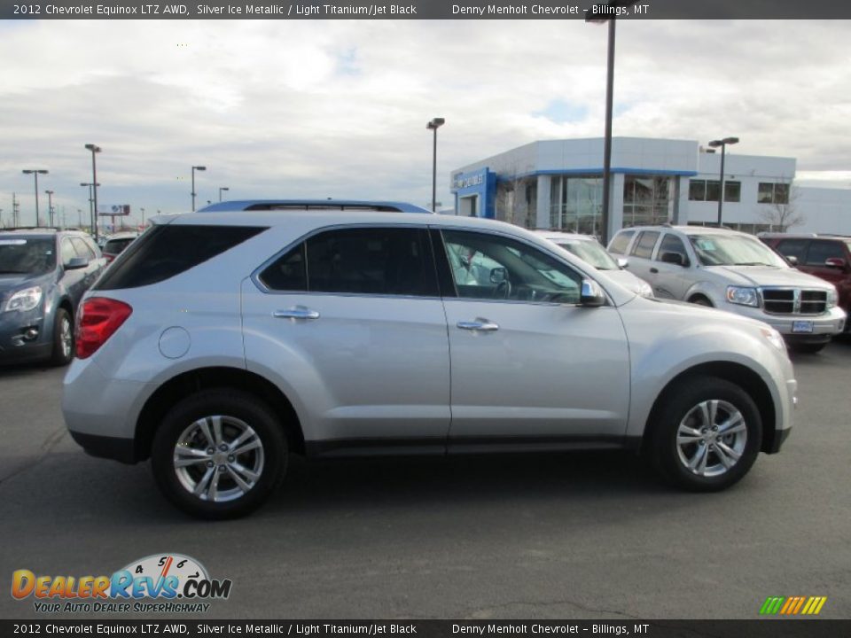 2012 Chevrolet Equinox LTZ AWD Silver Ice Metallic / Light Titanium/Jet Black Photo #7