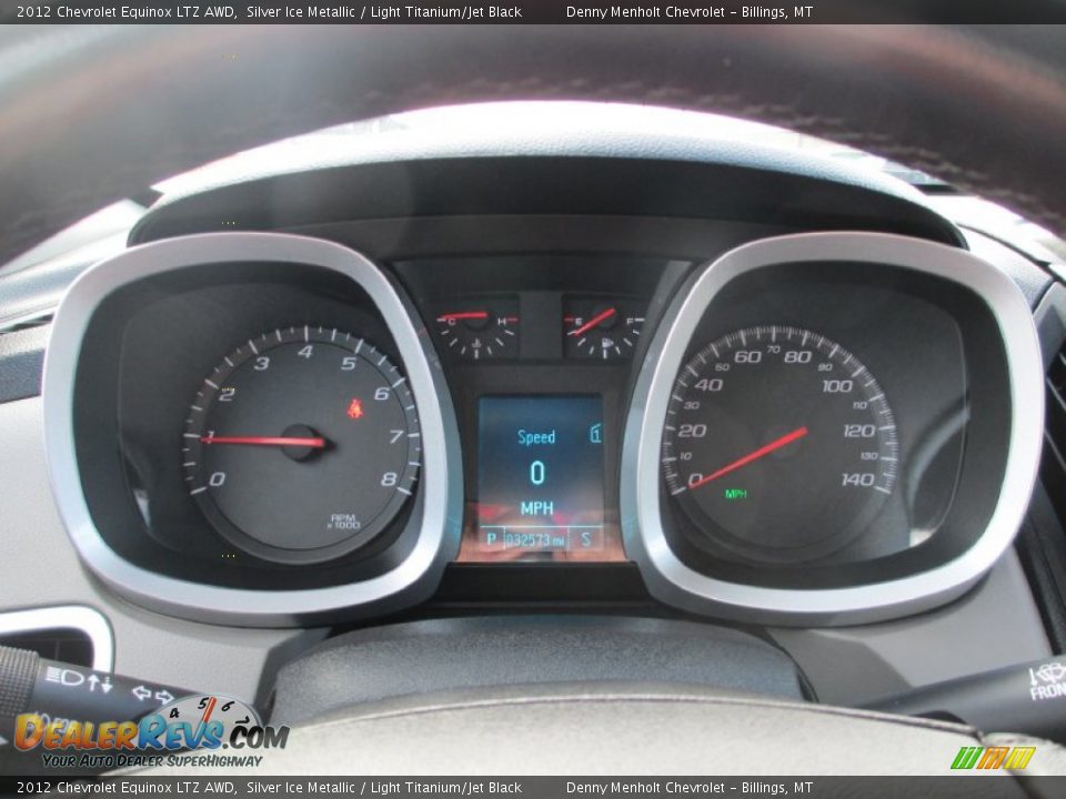 2012 Chevrolet Equinox LTZ AWD Silver Ice Metallic / Light Titanium/Jet Black Photo #15