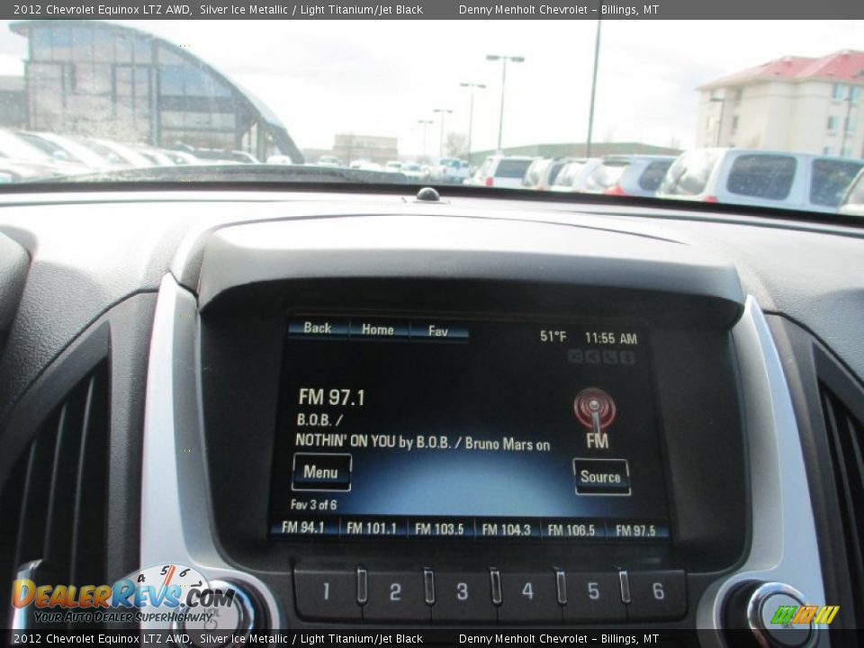 2012 Chevrolet Equinox LTZ AWD Silver Ice Metallic / Light Titanium/Jet Black Photo #16