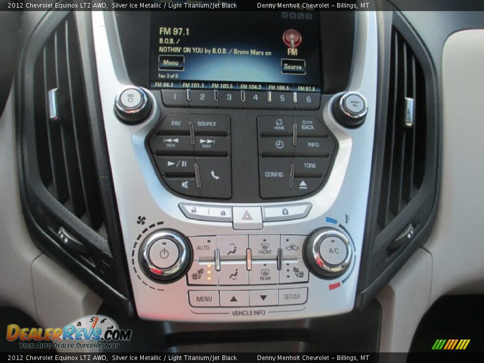 2012 Chevrolet Equinox LTZ AWD Silver Ice Metallic / Light Titanium/Jet Black Photo #17