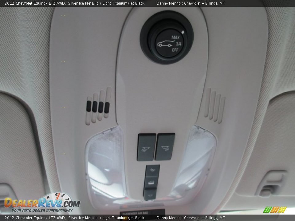 2012 Chevrolet Equinox LTZ AWD Silver Ice Metallic / Light Titanium/Jet Black Photo #18