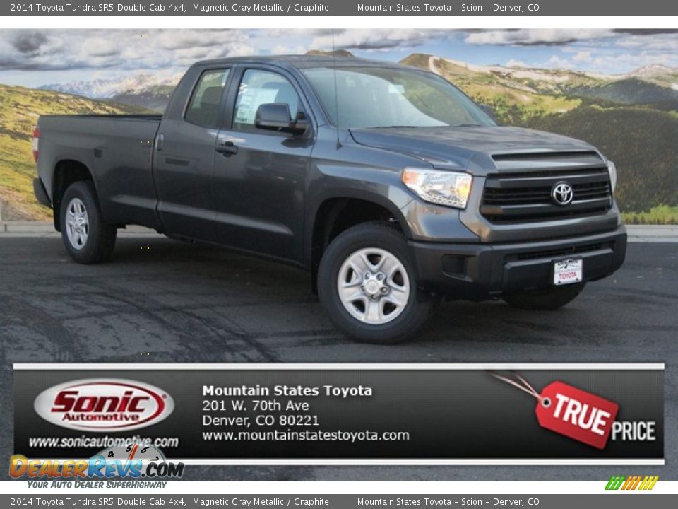 2014 Toyota Tundra SR5 Double Cab 4x4 Magnetic Gray Metallic / Graphite Photo #1