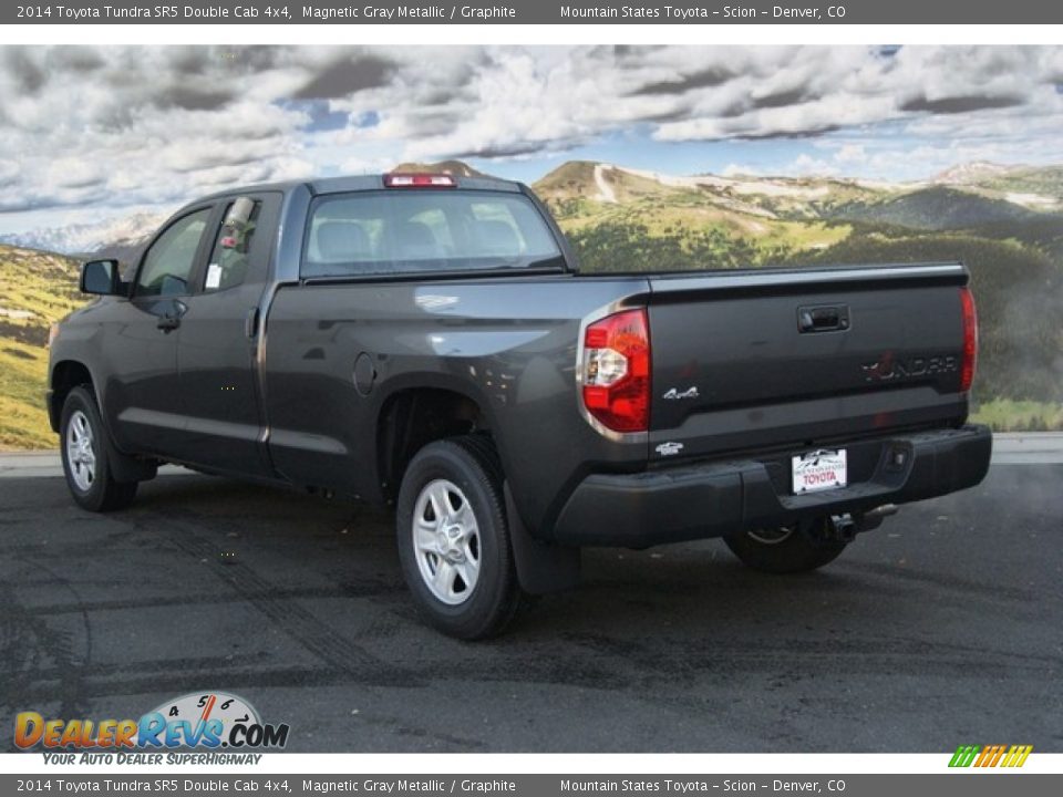2014 Toyota Tundra SR5 Double Cab 4x4 Magnetic Gray Metallic / Graphite Photo #3