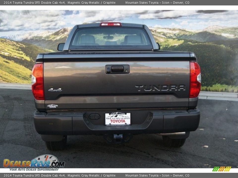 2014 Toyota Tundra SR5 Double Cab 4x4 Magnetic Gray Metallic / Graphite Photo #4