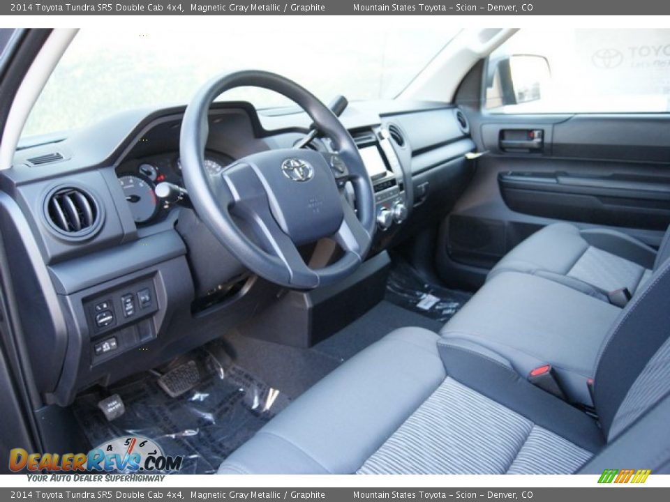 2014 Toyota Tundra SR5 Double Cab 4x4 Magnetic Gray Metallic / Graphite Photo #5