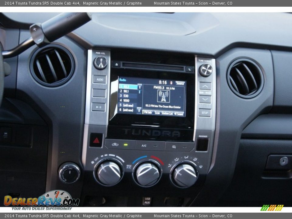 2014 Toyota Tundra SR5 Double Cab 4x4 Magnetic Gray Metallic / Graphite Photo #6