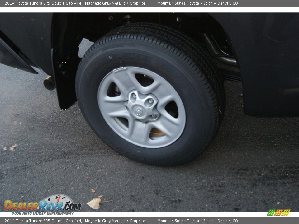 2014 Toyota Tundra SR5 Double Cab 4x4 Magnetic Gray Metallic / Graphite Photo #9