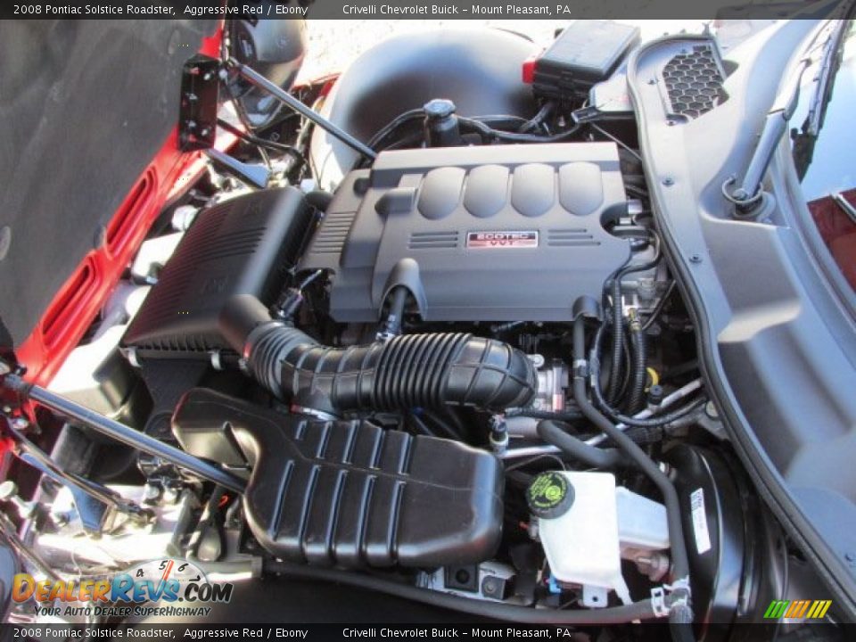 2008 Pontiac Solstice Roadster Aggressive Red / Ebony Photo #20