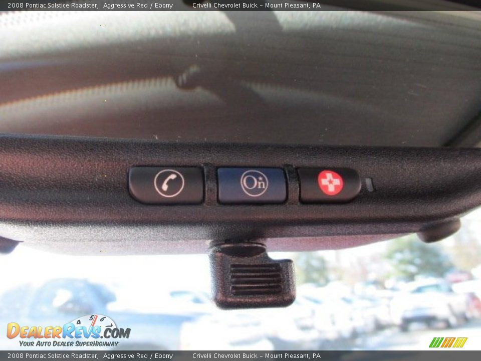 2008 Pontiac Solstice Roadster Aggressive Red / Ebony Photo #22