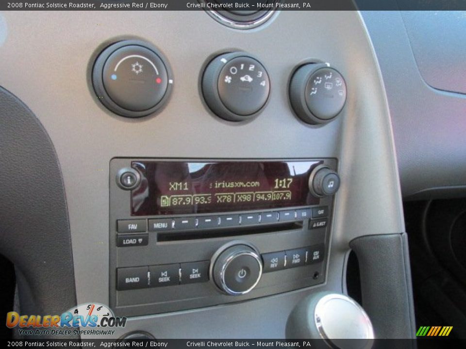 2008 Pontiac Solstice Roadster Aggressive Red / Ebony Photo #26