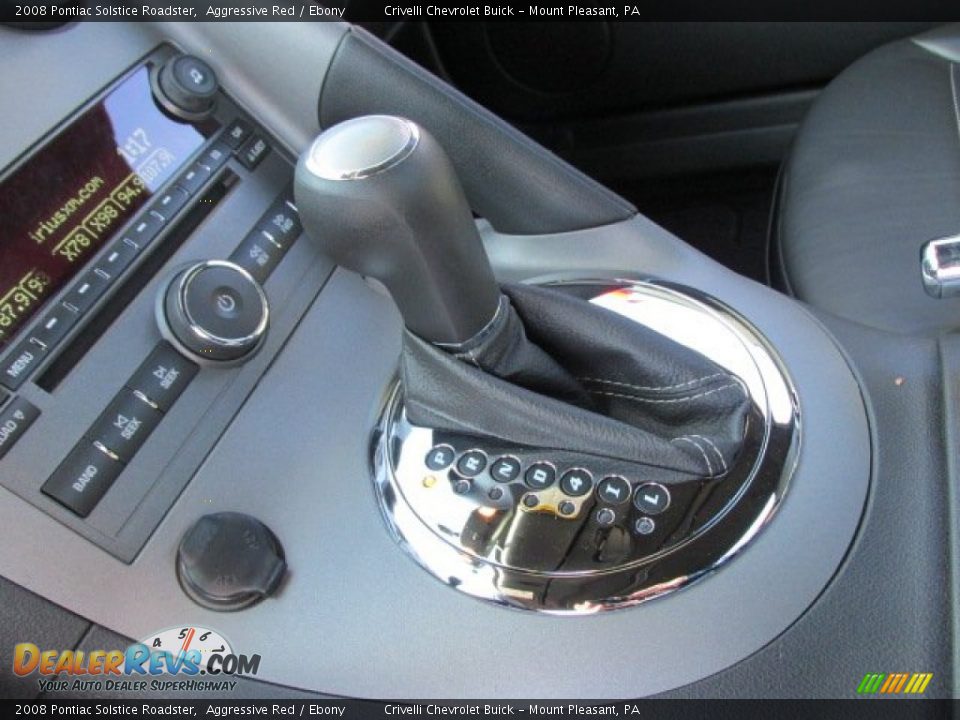 2008 Pontiac Solstice Roadster Aggressive Red / Ebony Photo #28