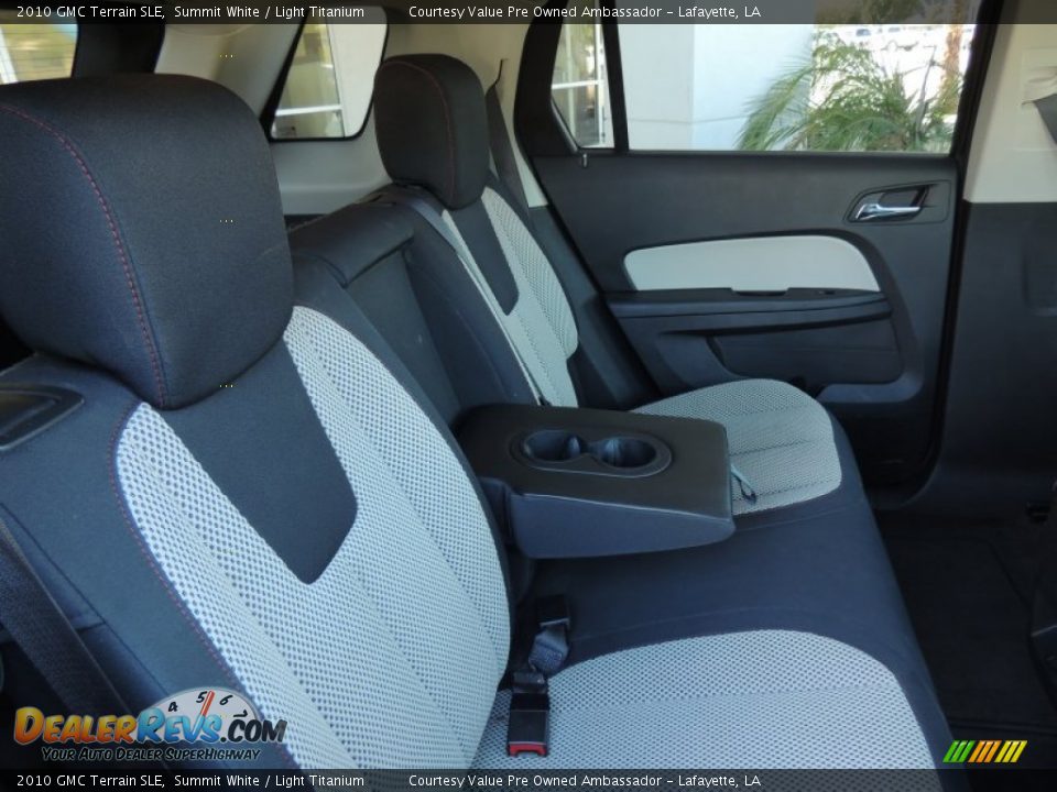 2010 GMC Terrain SLE Summit White / Light Titanium Photo #8
