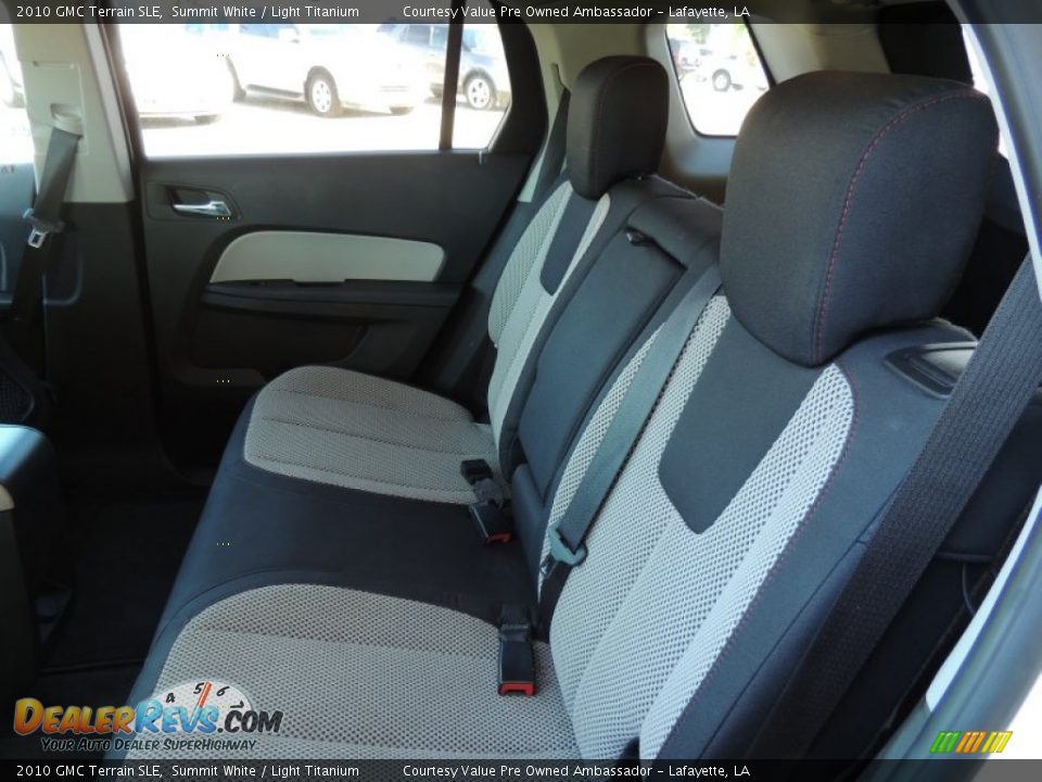 2010 GMC Terrain SLE Summit White / Light Titanium Photo #10