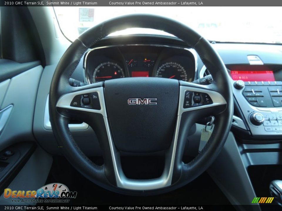 2010 GMC Terrain SLE Summit White / Light Titanium Photo #14
