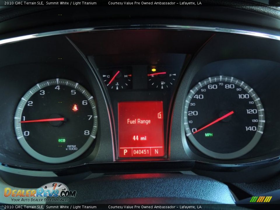 2010 GMC Terrain SLE Summit White / Light Titanium Photo #15